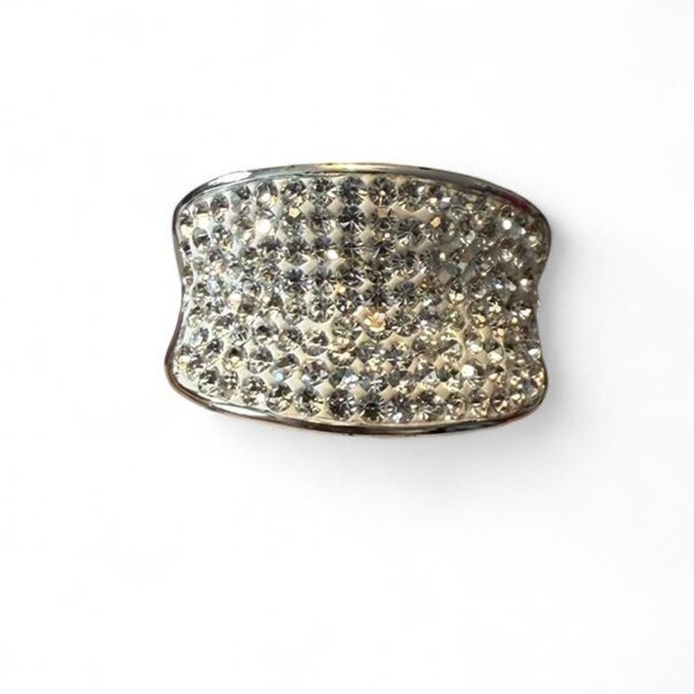 Vintage Wide Pave Statement Ring, Women's‎ Size 8